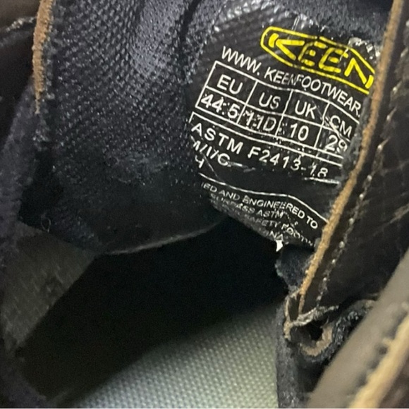 ? Keen Utility Steel Toe‎ Boots Size 11 Waterproof Leather Workwear ? main image 7